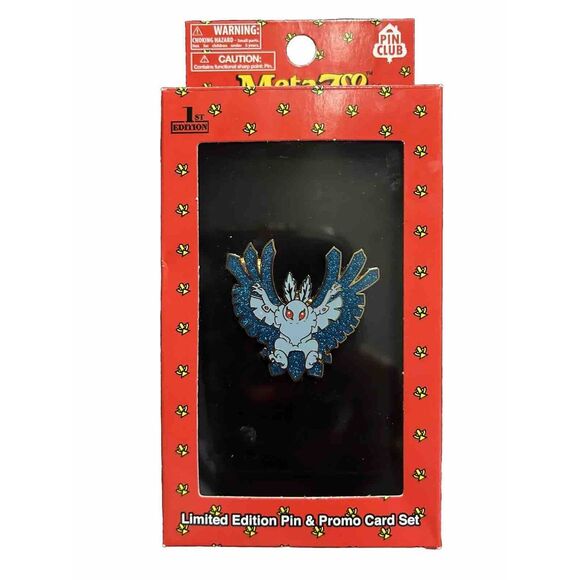 Other - Metazoo Mothman Pin + Promo Card Set Pin Club 1st Edition Cryptid Nation SEALED
